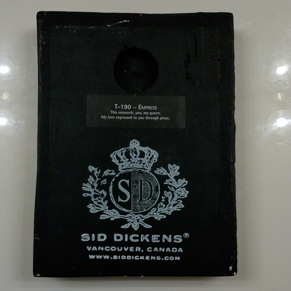 Sid Dickens T-190 "Empress" Memory Block wall tile *Rare & Retired* - Picture 2 of 2